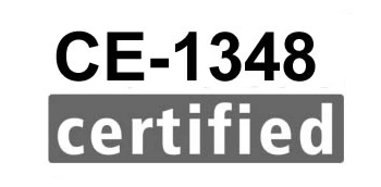 CE marking with notified body 1348 for compliant medical device.
